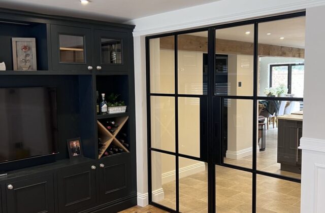 Crittall Style Steel Door Installation 1